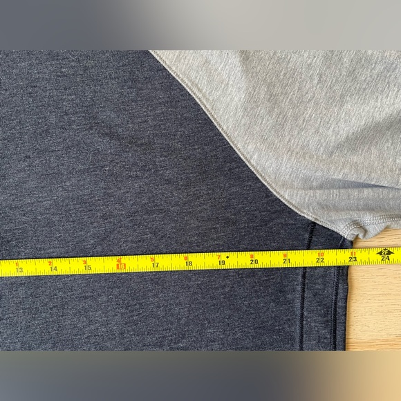 Lululemon Bodhi Long Sleeve L Heathered Inkwell Grey Vitasea - Picture 12 of 16